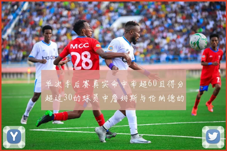 单次季后赛真实命中率超60且得分超过30的球员中詹姆斯与伦纳德的传奇表现