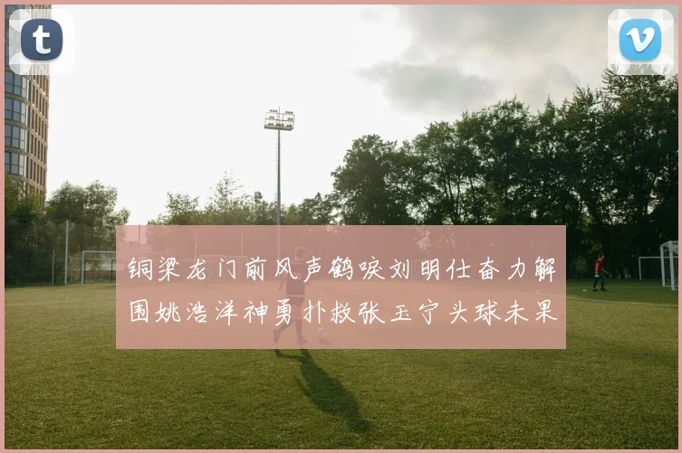 铜梁龙门前风声鹤唳刘明仕奋力解围姚浩洋神勇扑救张玉宁头球未果